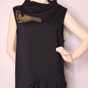 Black embroidery Beautiful Dress